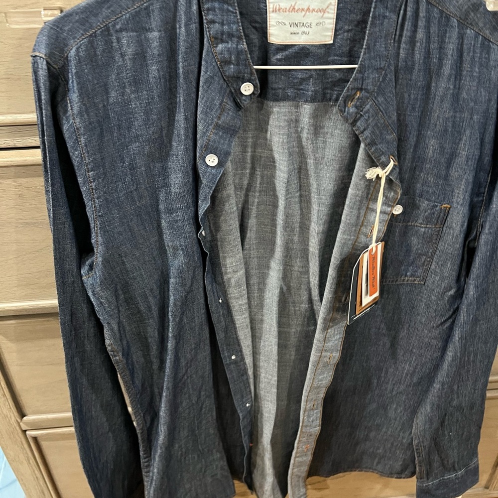 Weatherproof vintage shirt new with tags
